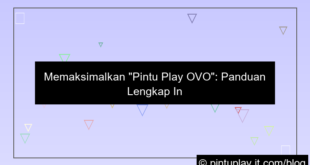 grafik pintu play ovo