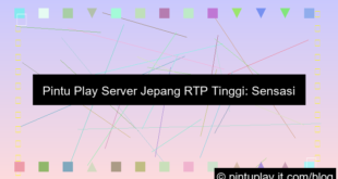 ilustrasi pintu play server jepang rtp tinggi