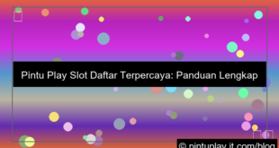 ilustrasi pintu play slot daftar terpercaya
