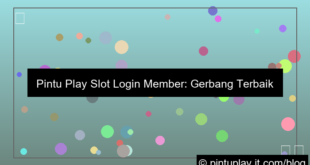 ilustrasi pintu play slot login member