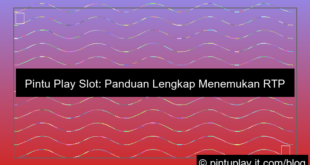 pintu play slot rtp akurat