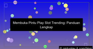 pintu play slot trending