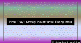 visual pintu play strategi