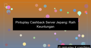 pintuplay cashback server jepang