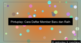 visual pintuplay daftar member baru