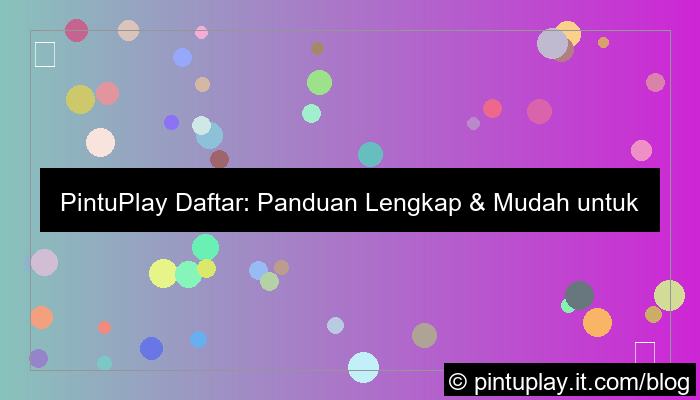 visual pintuplay daftar