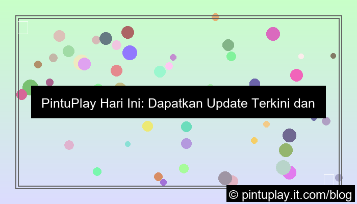 ilustrasi pintuplay hari ini