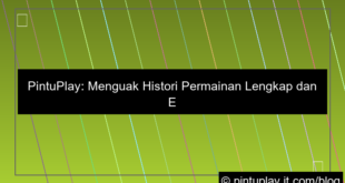 grafik pintuplay histori permainan lengkap