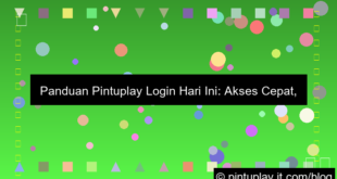 gambar pintuplay login hari ini