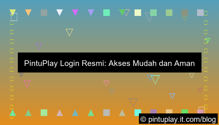 grafik pintuplay login resmi