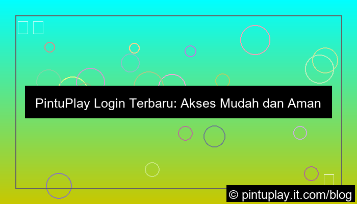 gambar pintuplay login terbaru