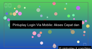 visual pintuplay login via mobile