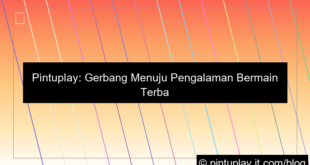 ilustrasi pintuplay pengalaman bermain terbaik