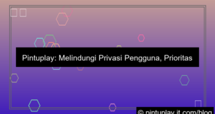 pintuplay perlindungan privasi