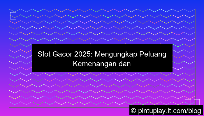 slot gacor 2025