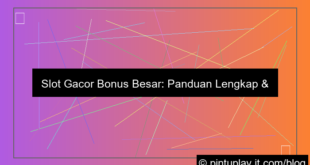 slot gacor bonus besar
