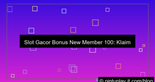 visual slot gacor bonus new member 100