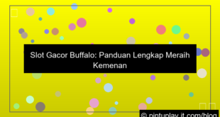 slot gacor buffalo
