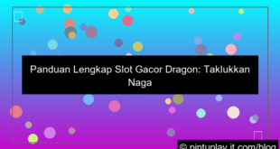 visual slot gacor dragon
