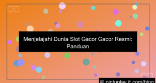 ilustrasi slot gacor gacor resmi
