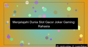 visual slot gacor joker gaming