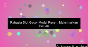slot gacor modal receh