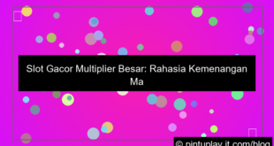 slot gacor multiplier besar