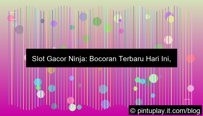 slot gacor ninja
