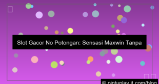 gambar slot gacor no potongan