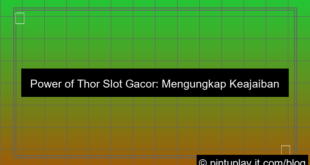 slot gacor power of thor
