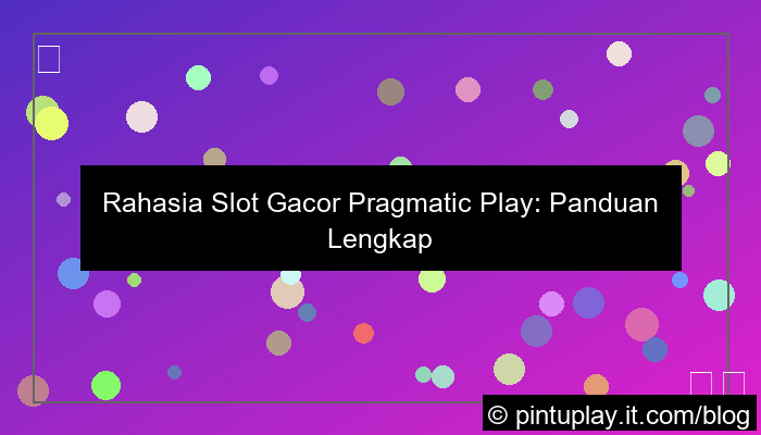 gambar slot gacor pragmatic play