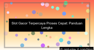 visual slot gacor terpercaya proses cepat