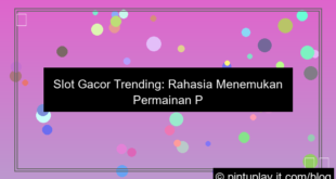 grafik slot gacor trending