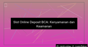 slot online deposit bca