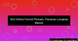 slot online favorit pemain