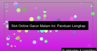 visual slot online gacor malam ini