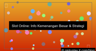 visual slot online info kemenangan besar