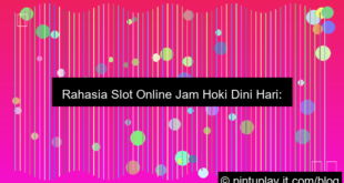 visual slot online jam hoki dini hari