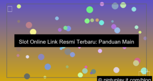 slot online link resmi terbaru