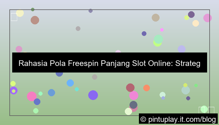 slot online pola freespin panjang