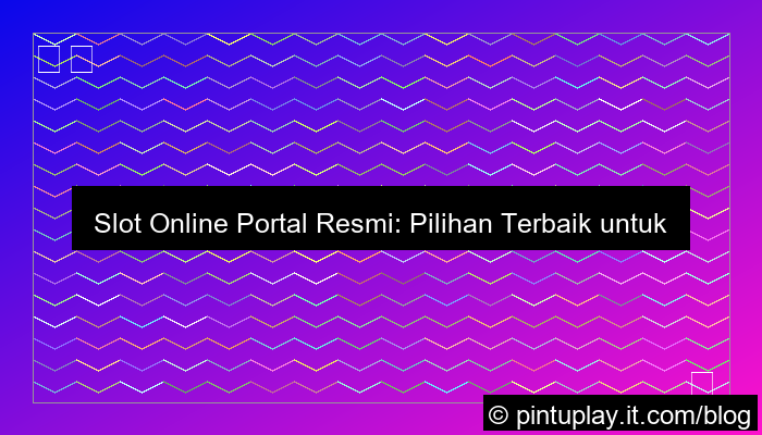 slot online portal resmi