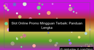 slot online promo mingguan
