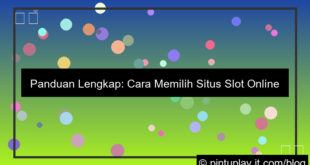 ilustrasi slot online reputasi terbaik