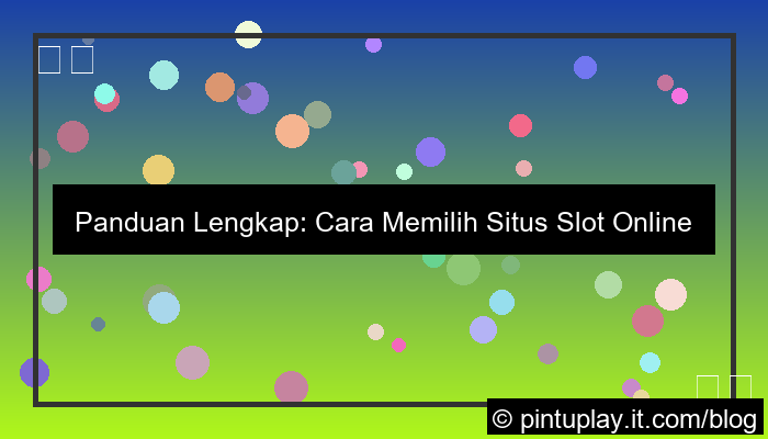 ilustrasi slot online reputasi terbaik