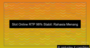 slot online rtp 98 persen stabil