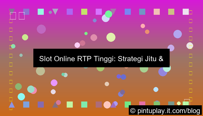 grafik slot online rtp tinggi