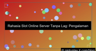 slot online server tanpa lag