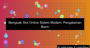 ilustrasi slot online sistem modern