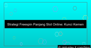 slot online strategi freespin panjang