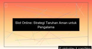 slot online strategi taruhan aman